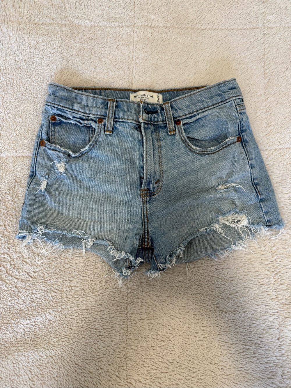 Abercrombie Mid-Rise Mom Short